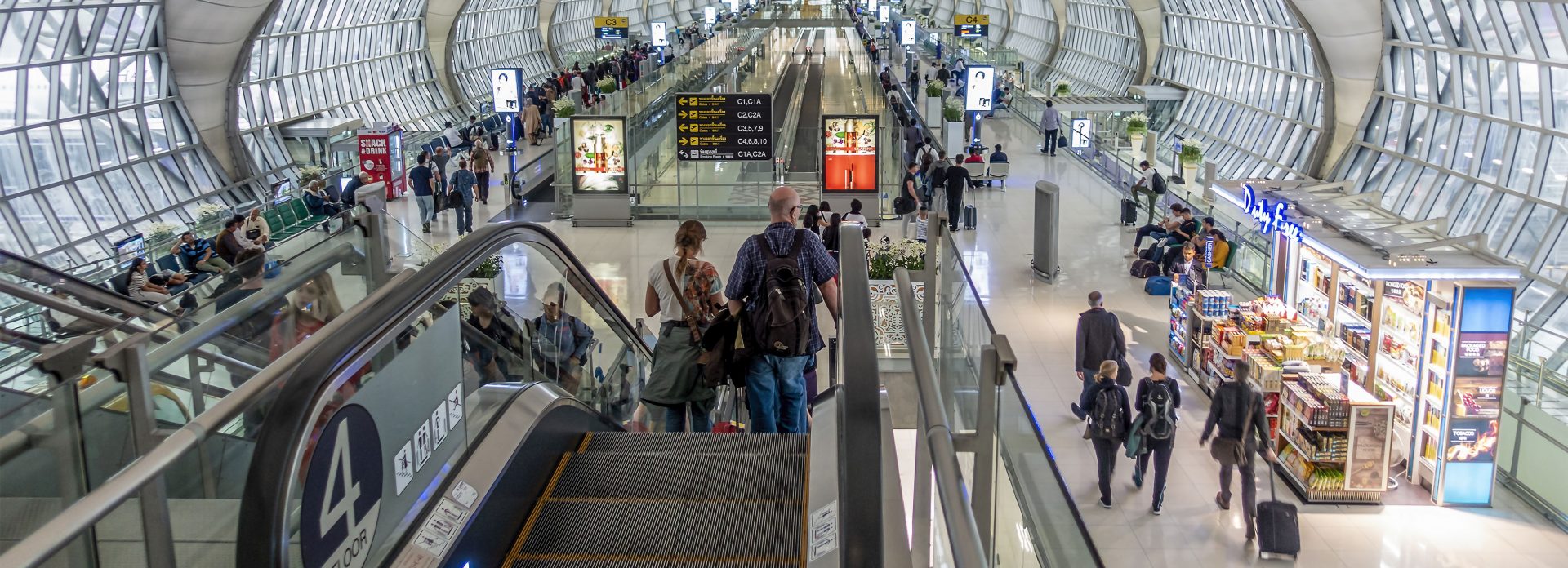 Transport från flygplatsen till centrum av staden Bangkok