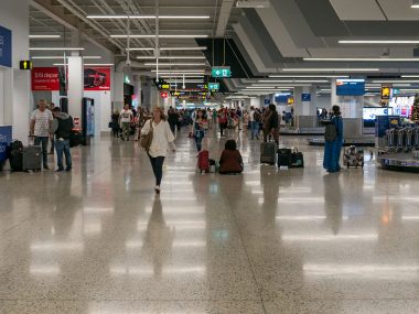 Transport från flygplatsen till centrum av staden Melbourne
