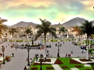 transport från Peru Lima flygplats till centrum av staden