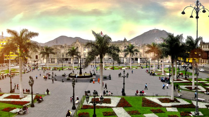 transport från Peru Lima flygplats till centrum av staden