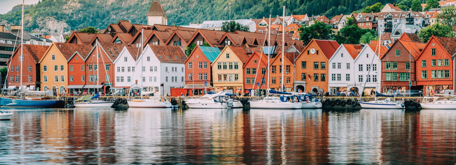 Bergen rekommenderade områden och stadsdelar