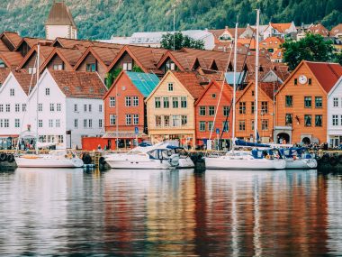 Bergen rekommenderade områden och stadsdelar