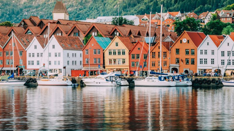 Bergen rekommenderade områden och stadsdelar