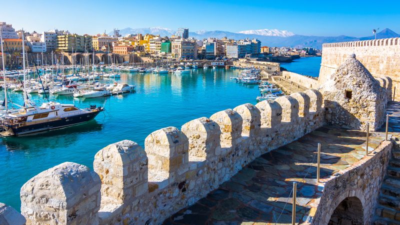 Heraklion rekommenderade områden och stadsdelar